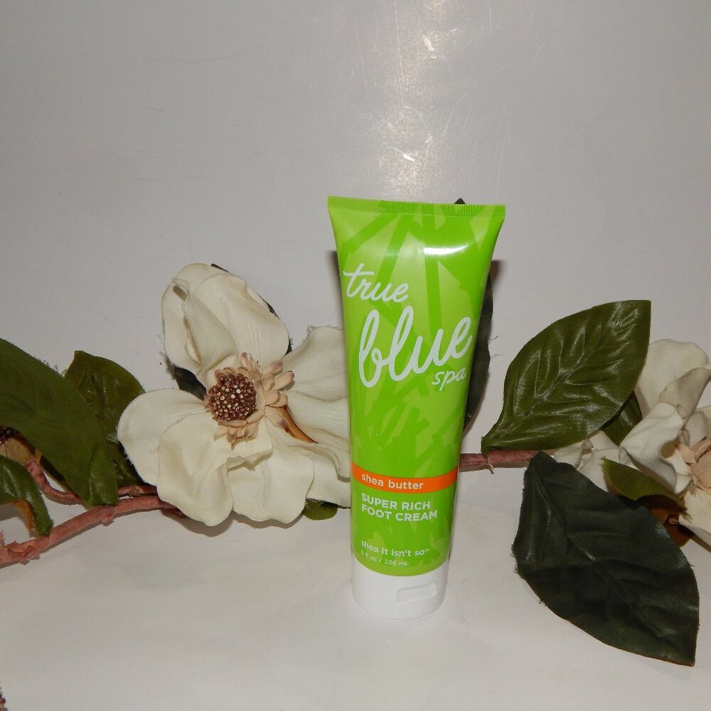 True Blue Spa - Shea It Isn't So - Super Rich Foot Cream 8oz--Small amount used